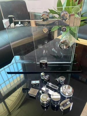 Seismic-Resistant 316 Stainless Steel Glass Clips With ASCE 7-22 Certification