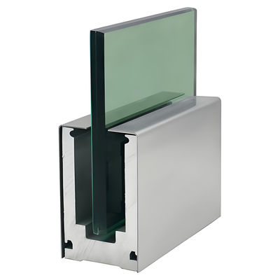 1.2m Height Tempered Glass Aluminum Pool Fence For Outdoor Safety