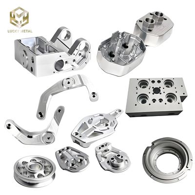 3D Complex Aluminum Parts CNC Milling Service ±0.01mm Accuracy 24H Delivery