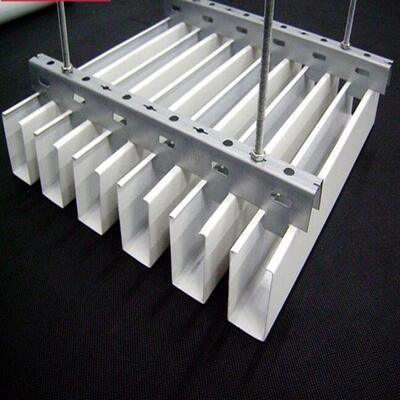 Tissus en aluminium, résistant au feu et absorbant le son, légers, en forme de TU, pour bureaux et commerces