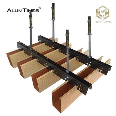 Powder Coated Aluminium Ceiling with Sound Absorbing and Class A1 Fire Resistance for Suspended Ceiling System