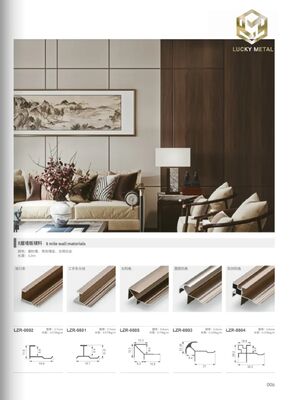 Aluminium Profile Kitchen Cabinet Door Frames  Edge Frame with Customized Length 