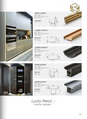 6063 aleación de aluminio anodizante acabado armario marco de puerta perfil de aluminio