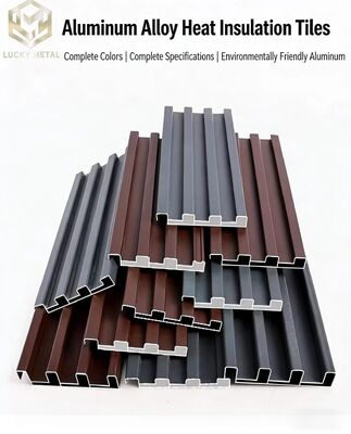 Custom Thickness Thermal Insulation Great Wall Aluminum Roofing Panel Tile, Waterproof & Corrosion Resistant Exterior Roof Cladding for Industrial & Commercial