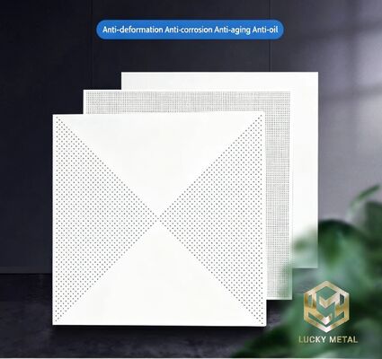 Aluminium Lay-in Ceiling Aluminum Perforated Ceiling Tile