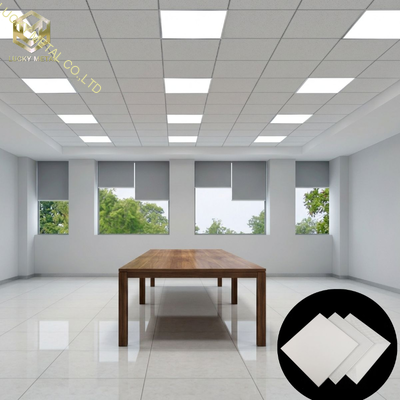 China Manufacturer Decorative Metal Aluminum Perforated Mesh Panels 600x600 Clip In Lay In Ceiling Tile
